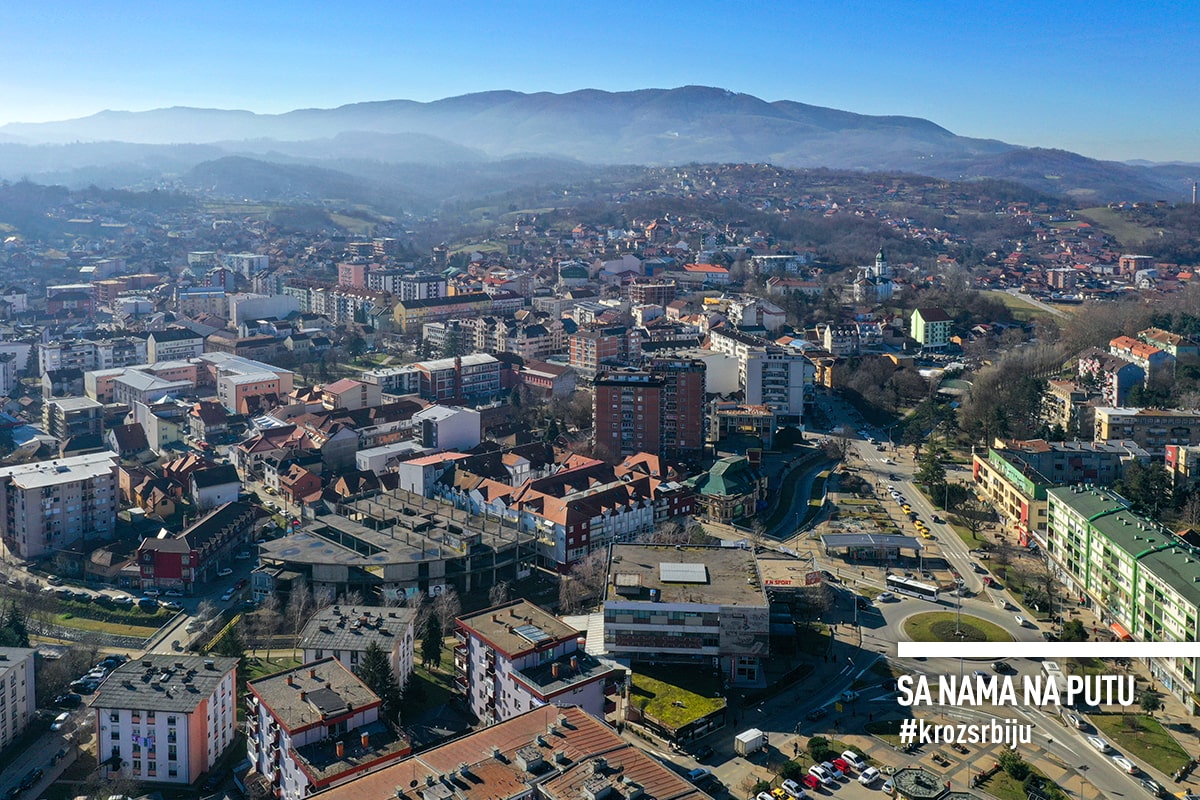 Grad Loznica - pogleda na grad