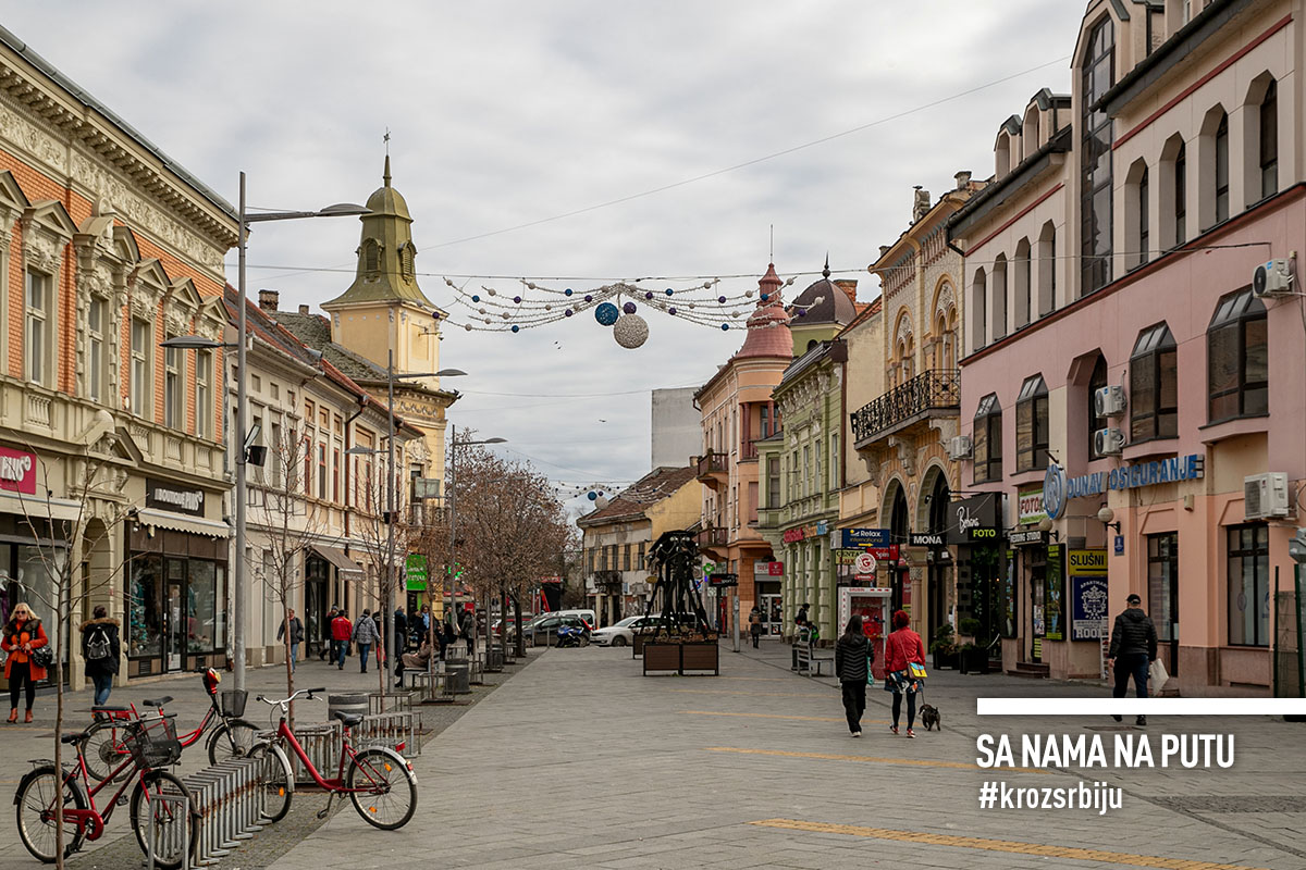 Glavna ulica Korzo u Zrenjaninu